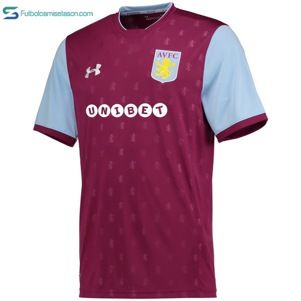 Camiseta Aston Villa 1ª 2017/18